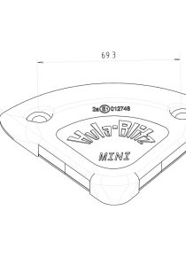 BLITZ-WARNBLINKLEUCHTE MINI UNIVERSAL