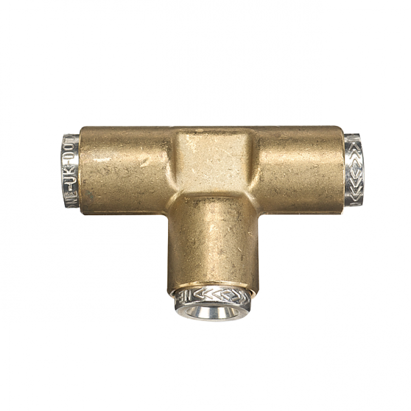 Raccord Camion Laiton Renforcé  Air en T   8MM