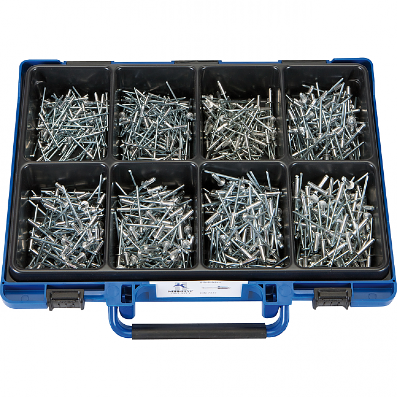 Assortiment rivets alu (800pcs) set complet