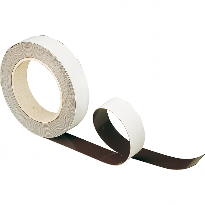 bande magnetique blanc ro 20x0,65x10m