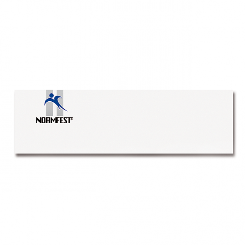 ETIKETT MIT SCHUTZFOLIE  157X38mm