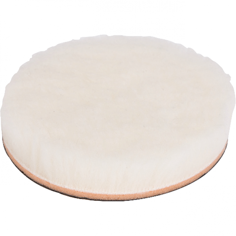 LAMMFELL 150MM KLETTFLÄCHE WEISS