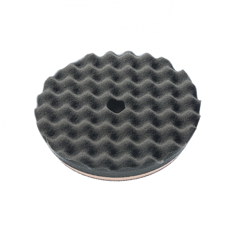 WAFFEL POLIERSCHWAMM 75MM SCHWARZ