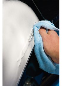 Chiffon micro-fibre 400X400mm bleu