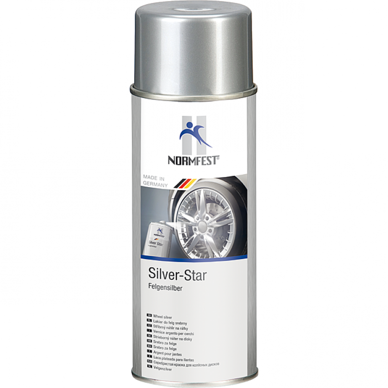 silver-star gris métal jantes alu   400ml