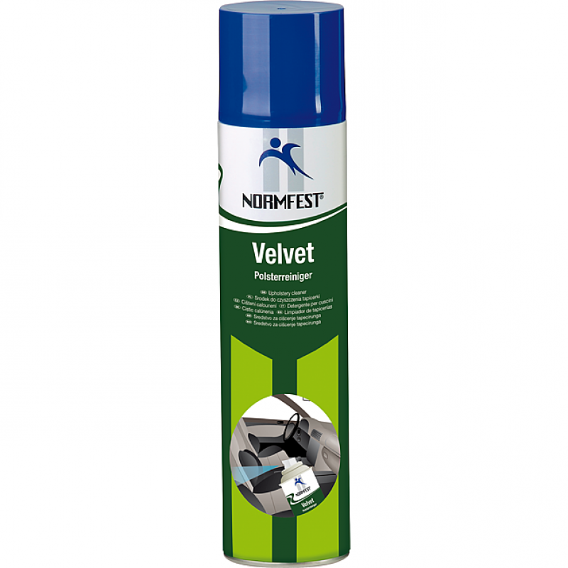 Velvet mousse active désinfect./dés/nett. tissus 400ml