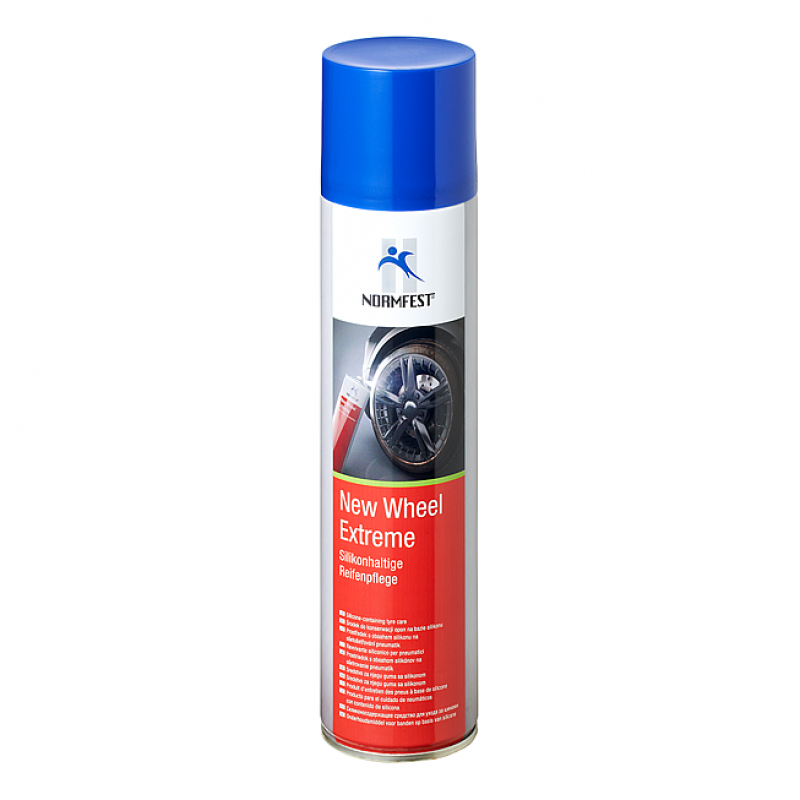 New Wheel Extreme brillant pneus longue durée 400ml