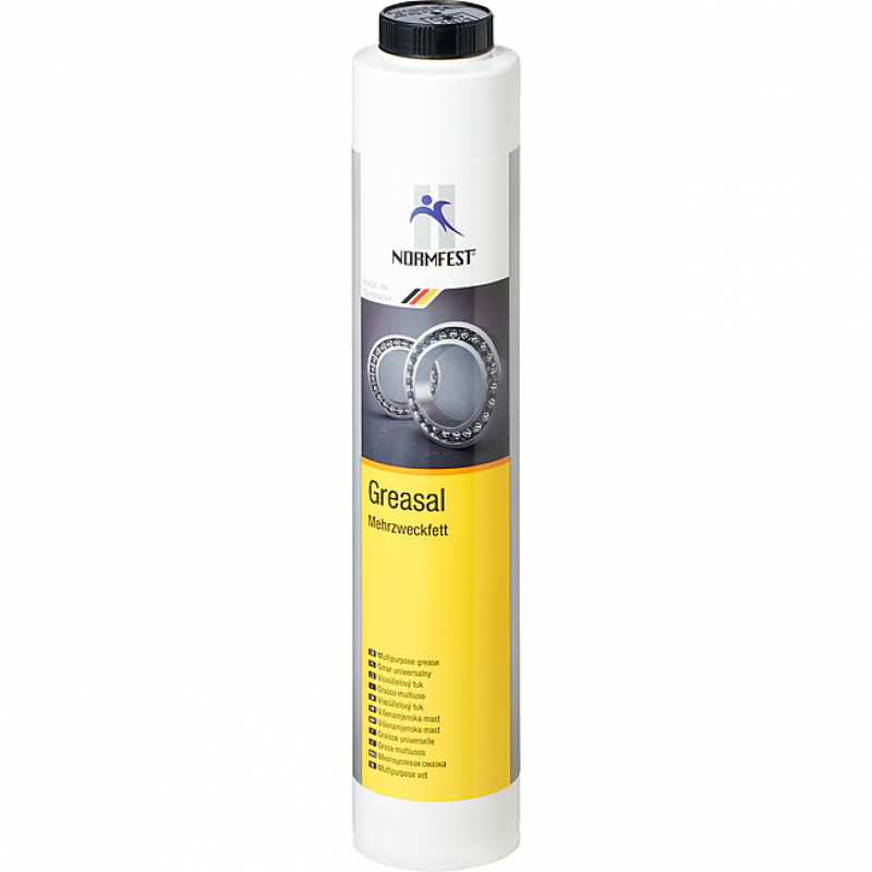 Greasal, tube de graisse jaune à visser new génération 400G