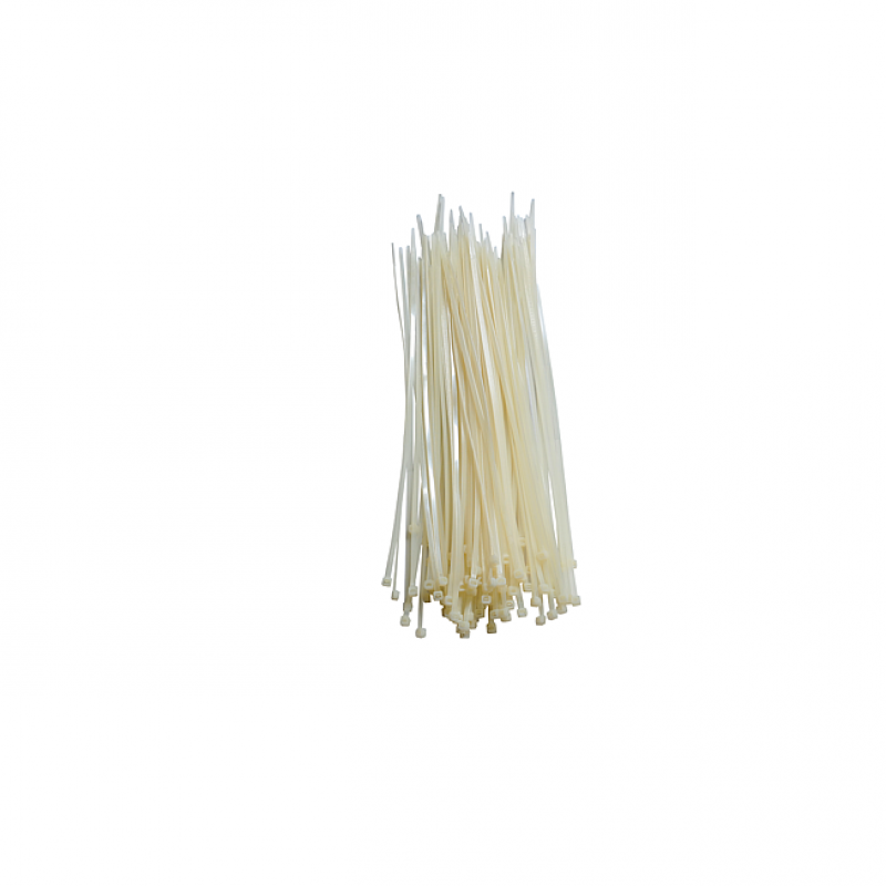 Collier att cable blanc 4.5 X 350 Uv resist