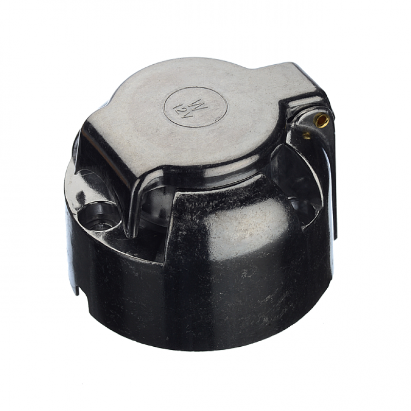 STECKDOSE 7-POLIG  12V  ALUMINIUM