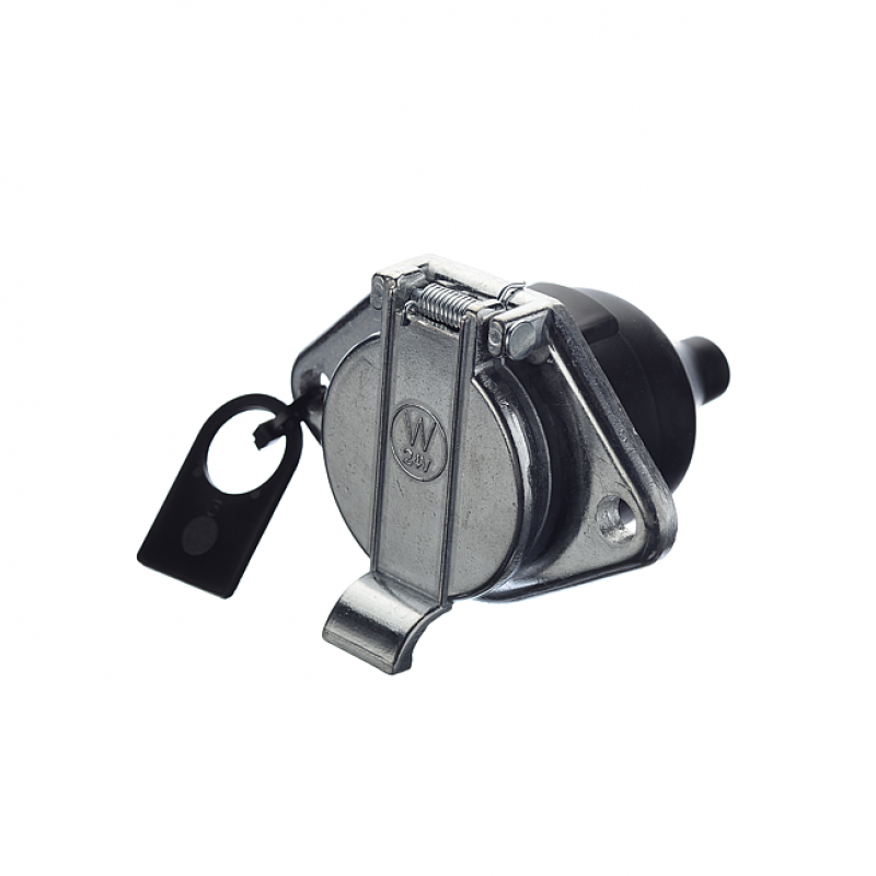 DOSE 24V 7-POLIG N  ISO1185  K-STIFT