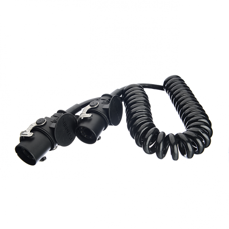 Câble spirale EBS 24v 7 pôles
