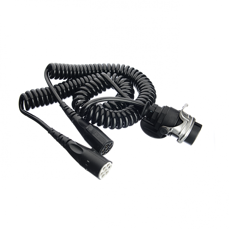 ADAPTER-SPIRALKABEL 24V/15AUF 7POL