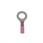 Cosse thermo Oeuillet M10 rouge avec colle