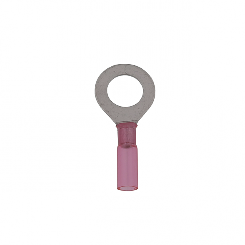 Cosse thermo Oeuillet M10 rouge avec colle