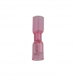 Cosse termo entierement isolé  Rouge avec colle