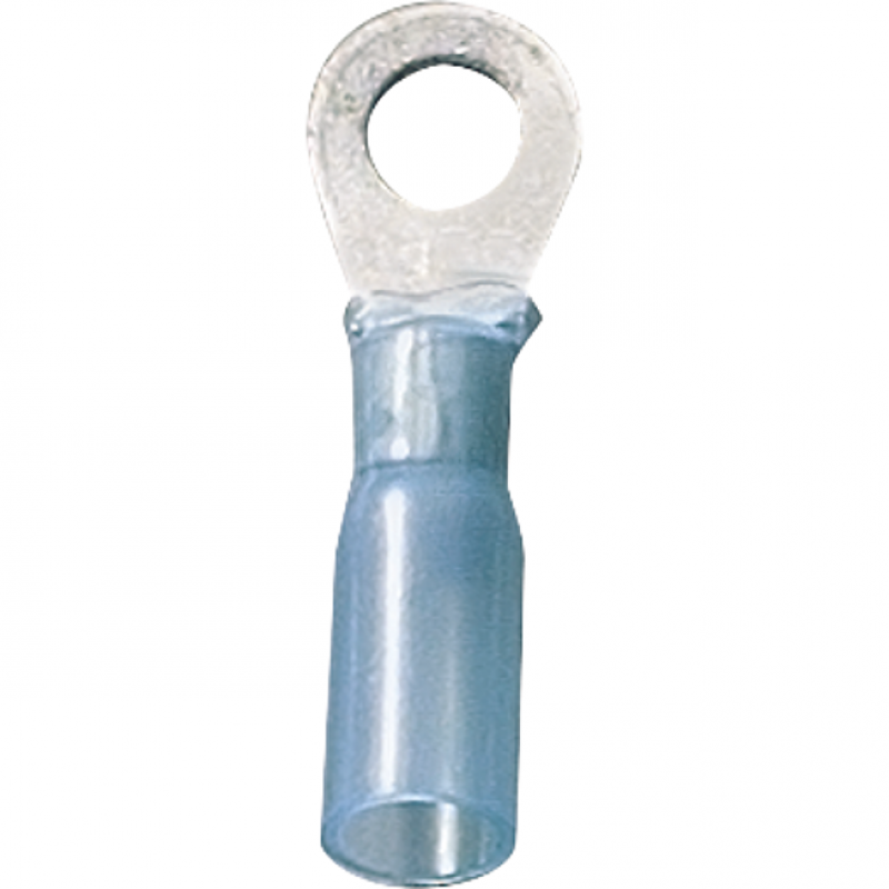 RINGZUNGE BLAU M5 M.SCHRUMPFSCHLAUCH