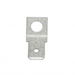 FLACH-ST-ZUNGE M4 6,3 MM M.LOCH MVZ