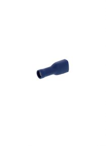Cosse femelle compl. isolée bleu 6.3