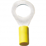 Cosses Oeuillet  à certir jaune M10