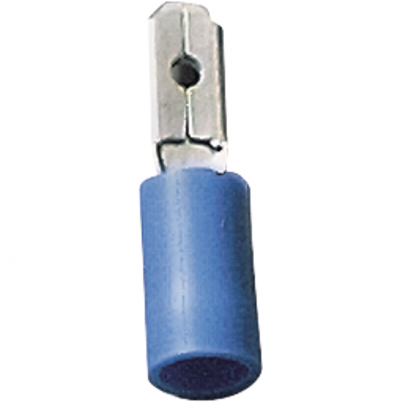 Cosse électrique Bleu petite male 4.8