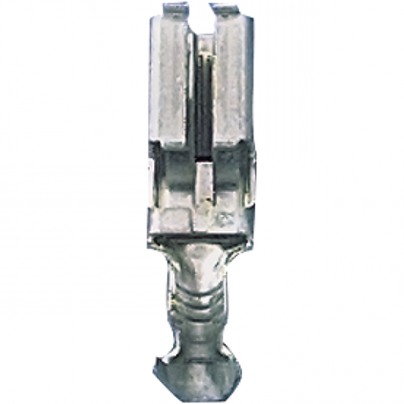 FLACHSTECKHUELSE 4,8MM 0,8-2,1 MSSN