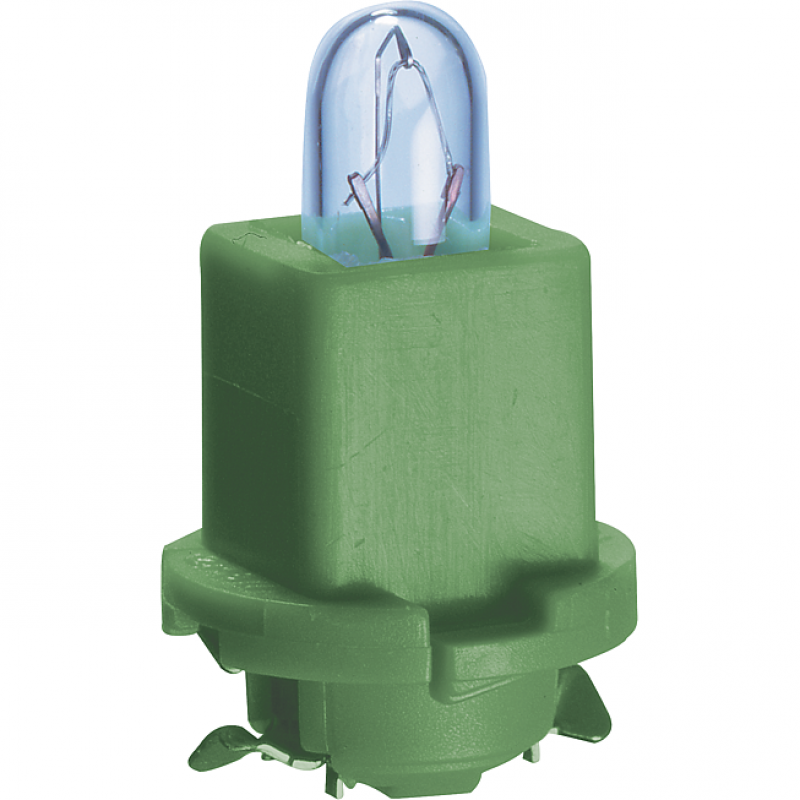 Lampe avec culot plast. Vert Volvo 24 V