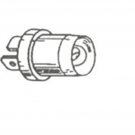 24V 2.4W B9 WEISS KUN. SOCKEL