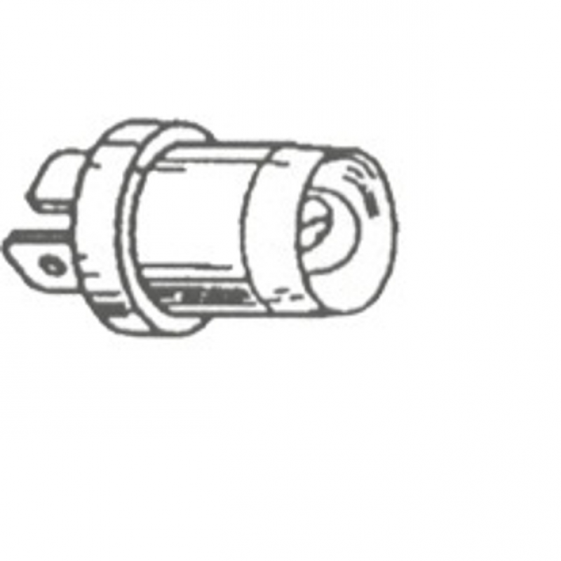 24V 2.4W B9 WEISS KUN. SOCKEL