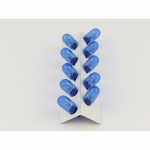 Ampoule avec culot en verre bleu special xen