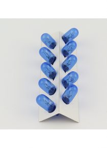 Ampoule avec culot en verre bleu special xen