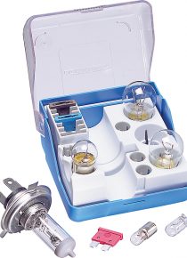 Coffret de remplacement en 12V avec H4 premium
