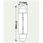 24V  5W SOFFITTENLAMPE 41MM
