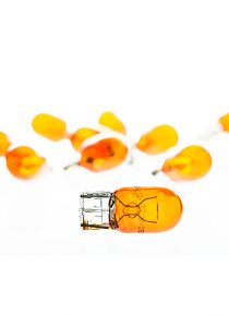 12v 21w culot verre couleur orange