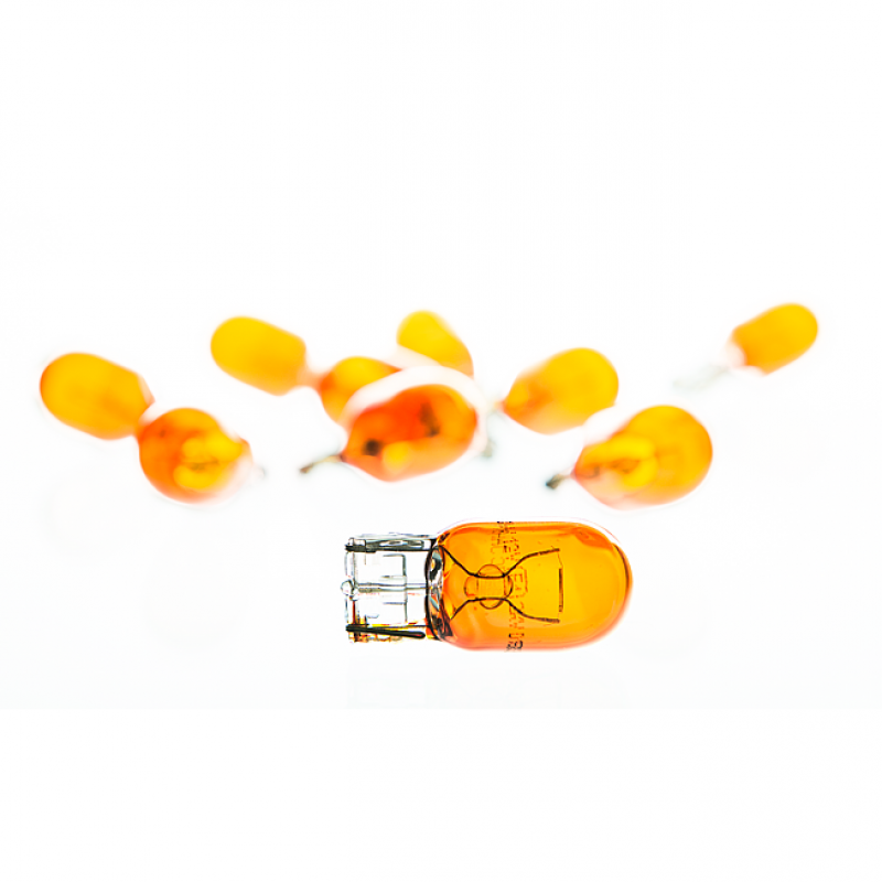 12v 21w culot verre couleur orange
