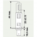 12V H1 AUTOLAMPE 55W