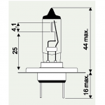 12V H7 Normlight Premium Long-Life