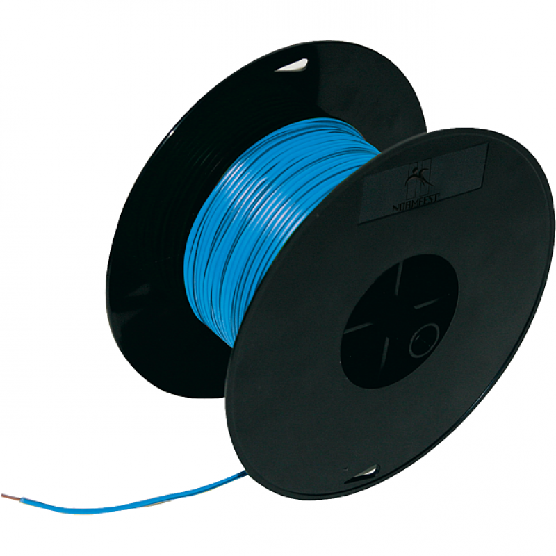FLK-KABEL SPULE 1OO M 1,O BLAU
