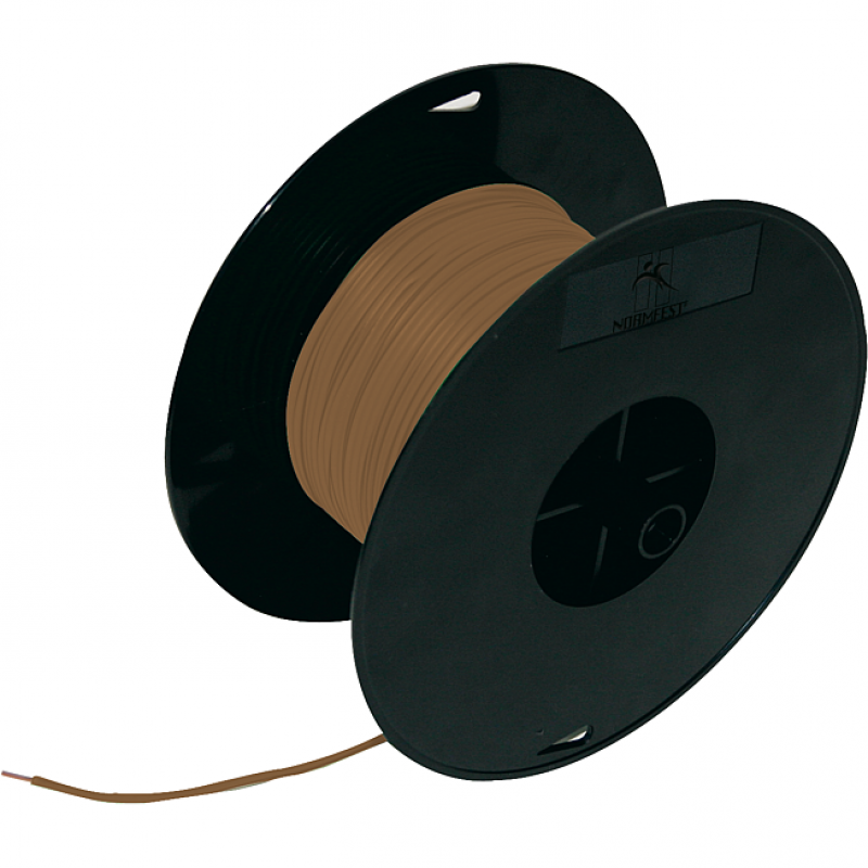 FLK-KABEL SPULE 1OO M 1,O BRAUN