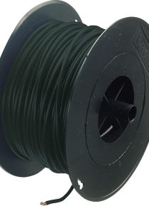 Cable 2.5 mm² bobine avec fixation   5O M 2,5 SCHWARZ