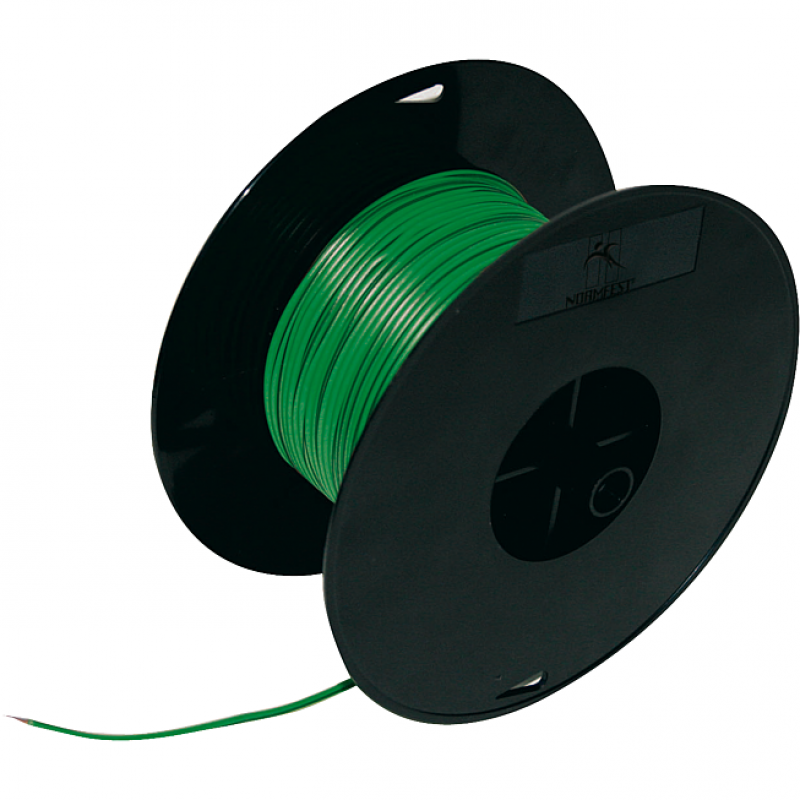 FLK-KABEL SPULE 50M1,5 SCHWARZ/GRUEN