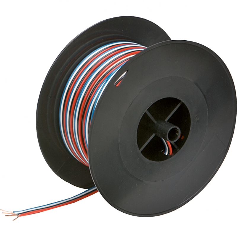 FLACHBANDKABEL 25M SPULE 4 X 0,75