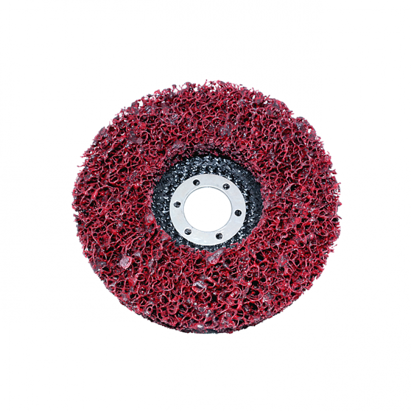Brosse Rouge long life antirouille pour disqueuse