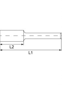 Fraise HSCO-TICN cylindrique diam. 10 mm
