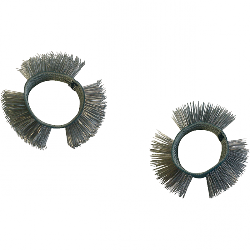 MBX-Brosse Inox L 23MM courbé
