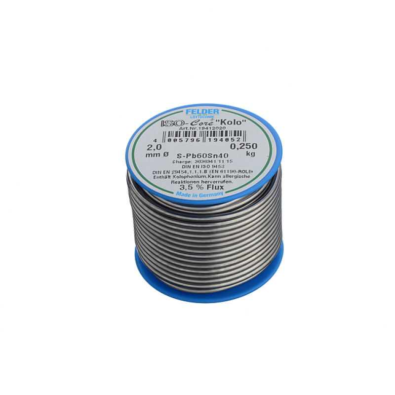 LOETDRAHT 2MM SPULE 250 GR.