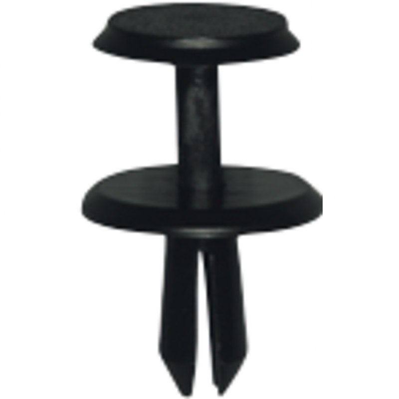 KUNSTSTOFFSPREIZNIETE POM SCHWARZ