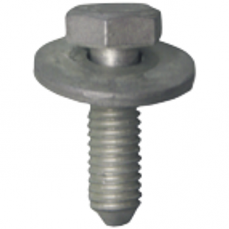 SCHRAUBE M6X20SW10 DACROMET SILBER