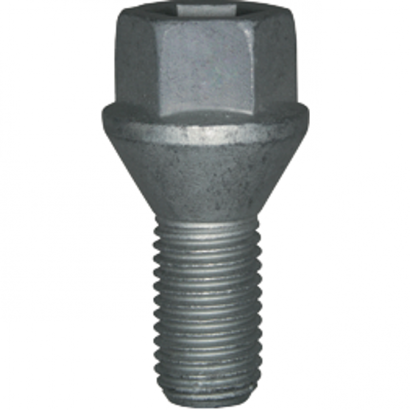 RADSCHRAUBE M12x1,5x20 SW 12 GEOMET SILB