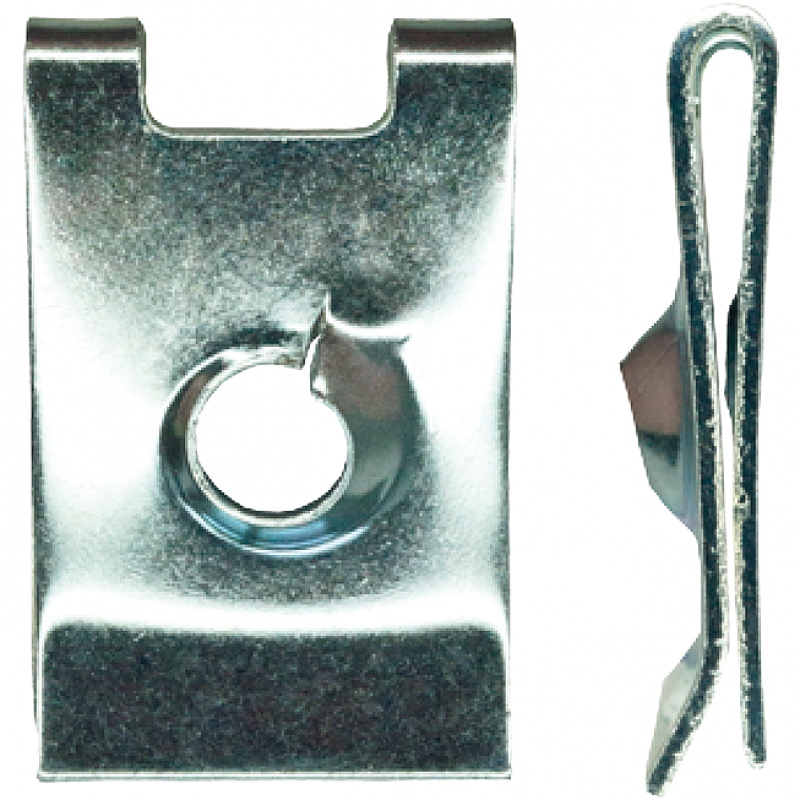 Agraphe avec ecrou 6,5 mm
